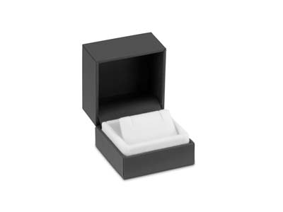 Premium Grey Soft Touch Earring Box