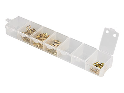 Mini Bead Storage Box With 7 Flip  Top Containers