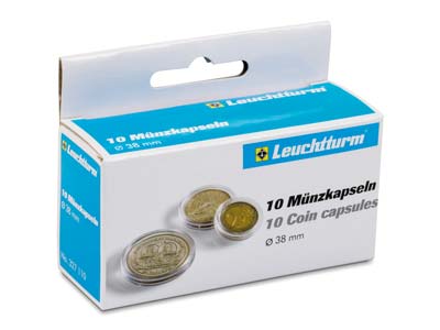 Leuchtturm-Coin-Capsules-Size-38mm-Pa...