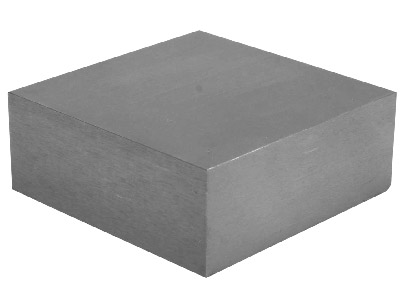 Small Deluxe Steel Bench Block     57x57x25mm - Standard Image - 1