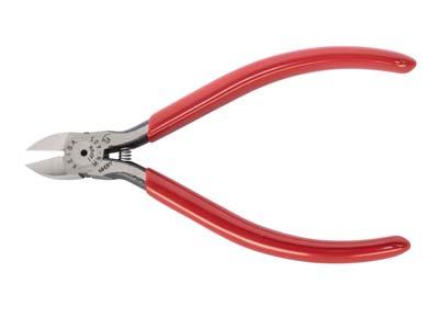 Keiba Small Copper Wire Cutters,   Sprung, For 0.2mm - 2.0mm Wire