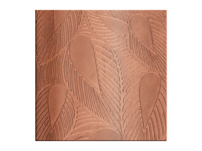 Durston Pattern Plate, Feathers - Standard Image - 3