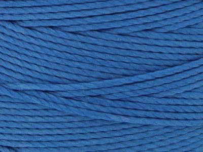 Beadsmith S-lon Bead Cord Blue Tex 210 Gauge #18 70m - Standard Image - 5