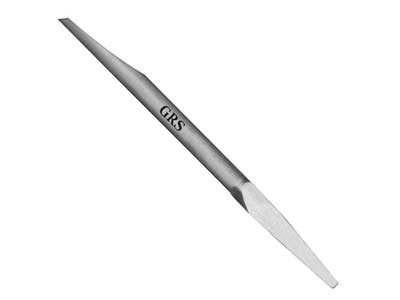 GRS® New Traditional Graver HSS    Onglette 2.54mm Tool Point Width - Standard Image - 1