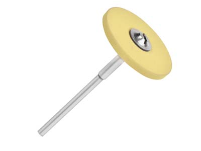 GRS Yellow Fine Diamond Wheel With Support Disc