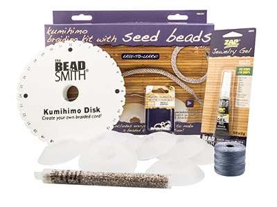 Beadsmith Kumihimo Braiding Kit For Seed Bead Designs