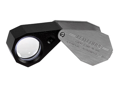 Loupe With LED Light X10           Magnification