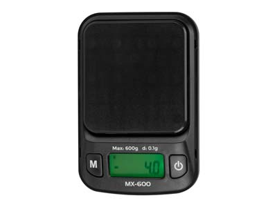 On Balance Myco MX-600 Digital Mini Scale, 600g X 0.1g - Standard Image - 4