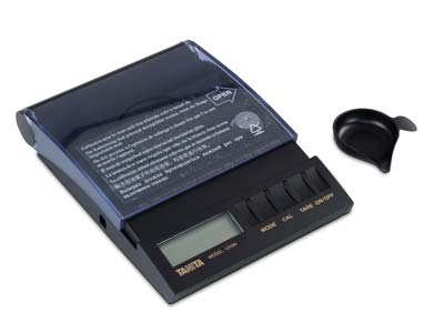 Tanita 1210n Professional Digital  Mini Carat Scale 20g X 0.002g /    100ct X 0.01ct - Standard Image - 1