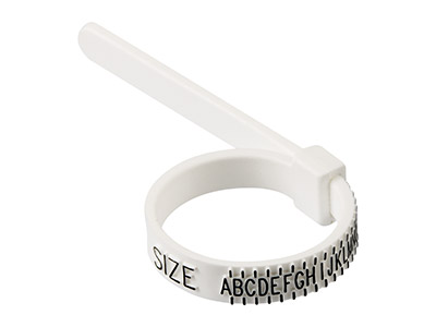 Multisizer Precision UK A-z Ring   Gauge Ring Sizer Pack of 10 - Standard Image - 1