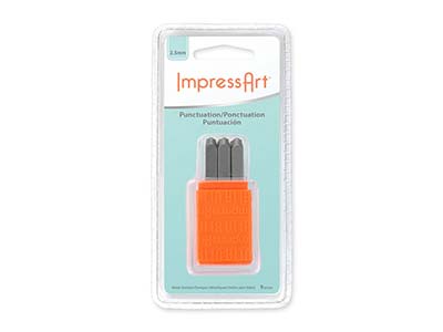 ImpressArt Basic Punctuation Design Stamp Set 2.5mm - Standard Image - 3