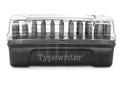 ImpressArt Signature Typewriter    Letter Stamp Set Lowercase 3mm - Standard Image - 1