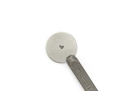 ImpressArt Signature Whimsy Heart  Design Stamp 3mm - Standard Image - 1