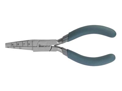 Beadsmith Square Rite Marked Pliers Square Nose 2-8mm - Standard Image - 1