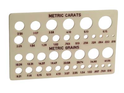 Plastic Gauge For Diamonds And     Pearls - Standard Image - 2