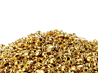 10ct Ay Yellow Grain, 100 Recycled Gold