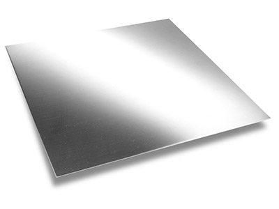 9ct White Gold Sheet 0.80mm Fully  Annealed, 100% Recycled Gold - Standard Image - 1