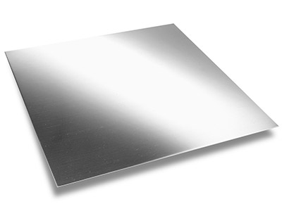 Britannia Silver Sheet 0.40mm Fully Annealed, 100% Recycled Silver - Standard Image - 1