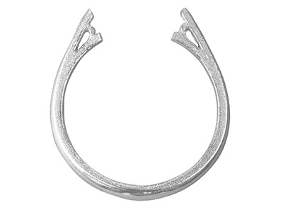 Platinum 3 Stone Ring Shank Size M - Standard Image - 1