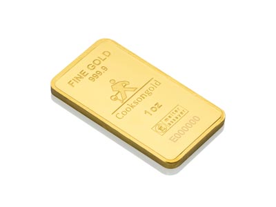 Fine Gold Bar 1 Oz 31.1gm Stamped  UK Design With A Serial Number And Supplied In A Blister Pack, 100%   Recycled Gold - Standard Image - 4