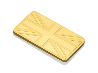 Fine Gold Bar 50gm Stamped         UK Design With A Serial Number And Supplied In A Blister Pack, 100%   Recycled Gold - Standard Image - 5
