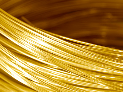9ct Yellow Gold Solder Wire Medium 0.50mm, Assay Quality .375, 100%   Recycled Gold - Standard Image - 1