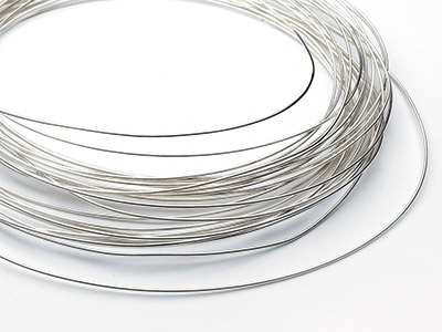 Argentium Silver Solder Easy Round Wire 0.60mm - Standard Image - 1