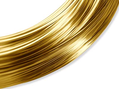 Gold Filled Round Wire 1mm Fully   Annealed - Standard Image - 1