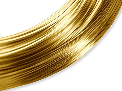 Gold Filled Round Wire 1.5mm Fully Annealed - Standard Image - 1