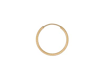Gold Filled 20mm Hoop Earring - Standard Image - 1