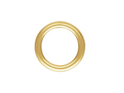 Gold Filled Circle Of Life Earring 7mm
