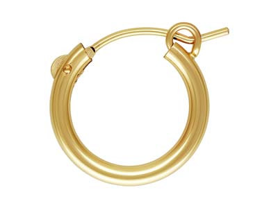 Gold Filled Creole Hoop 15mm - Standard Image - 1