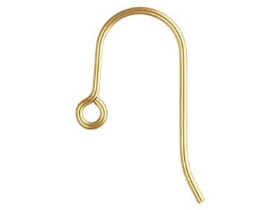 Gold Filled Plain Hook Wire 18mm   Pack of 6