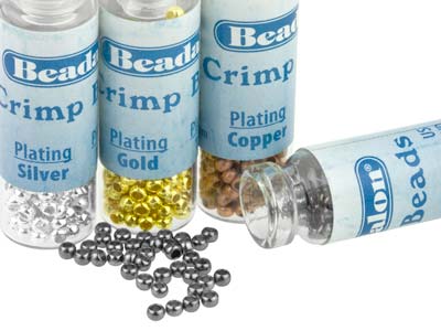 Base Metal Crimp Bead Variety Set  Size 1 Various Finshes Beadalon - Standard Image - 1