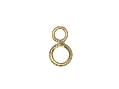 9ct Yellow Gold 3mm Round Bezel Cup - Standard Image - 3
