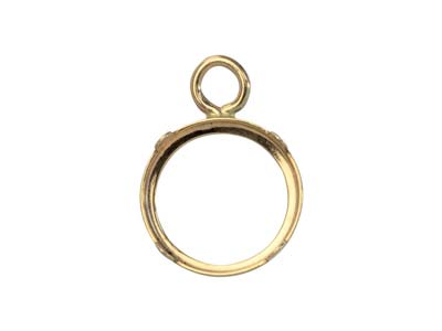 9ct Yellow Gold 6mm Round Bezel Cup - Standard Image - 1