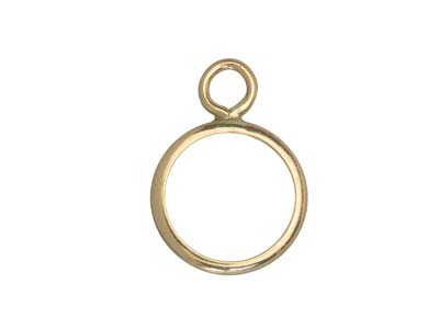 9ct Yellow Gold 6mm Round Bezel Cup - Standard Image - 3
