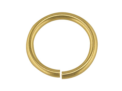 9ct Yellow Gold Open Jump Ring     Heavy 9mm