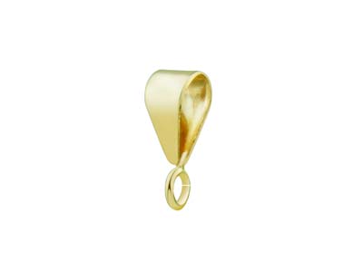 9ct Yellow Gold Bail With Fixed    Open Ring - Standard Image - 1