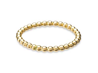 9ct Yellow Gold Beaded Wire 2mm - Standard Image - 2