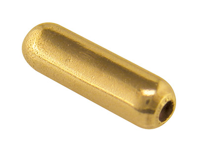 18ct Yellow Gold Pin Protector Push On, 100% Recycled Gold - Standard Image - 1