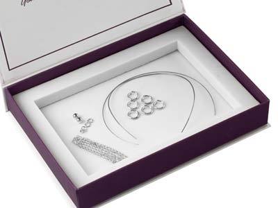 Argentium Silver Tassel Earrings   Kit - Standard Image - 1