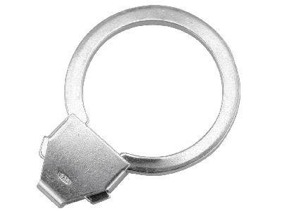 Sterling Silver Key Ring 25mm Split Ring, 3623