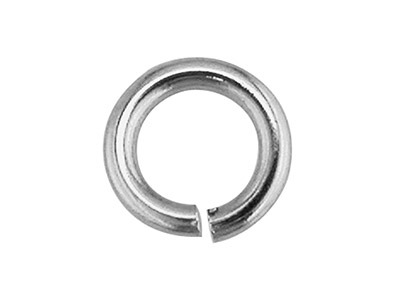 Sterling Silver Open Jump Ring     Heavy 5mm