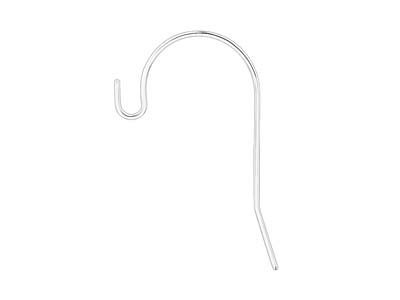 Sterling Silver Hook Wire With Open Hook Pack of 10 - Standard Image - 1