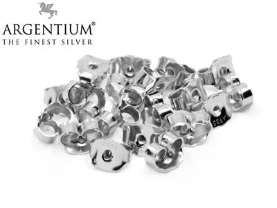 Argentium 960 Silver Scrolls Light Pack of 20 - Standard Image - 4