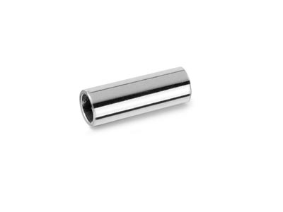 Sterling Silver Plain Round 10x4mm Tube Beads Pack of 25 3.5mm Hole   Diameter