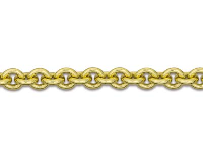 9ct Yellow Gold 3.0mm Cable Chain  18