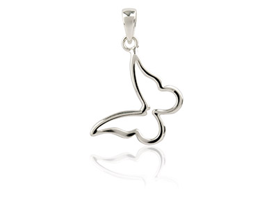 Sterling-Silver-Butterfly-Outline--Pe...