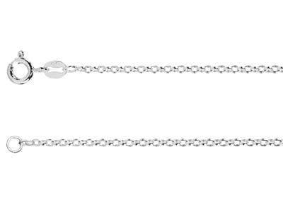 Sterling Silver 1.7mm Belcher Chain 2255cm Unhallmarked 100 Recycled Silver